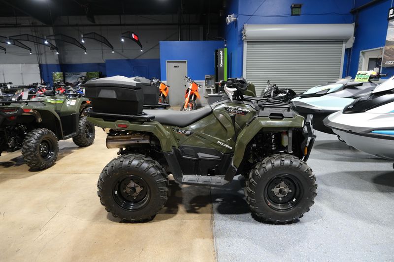 2025 Polaris SPORTSMAN 450 HO UTILITY SAGE GREENImage 18