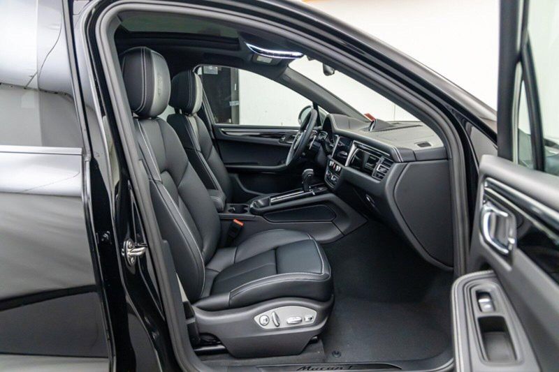 2024 Porsche Macan T in a Black exterior color and Black w/Chalk Stitchinginterior. Lotus Manhattan 347-395-5714 lotusmanhattan.com 