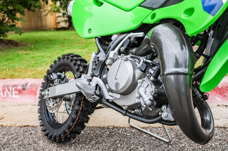 New 2026 Kawasaki KX 65  LIME GREEN Image 4
