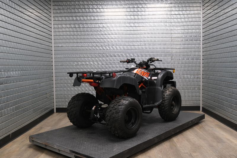 2025 KAYO BULL150 EFI  METALLIC BLACK  in a METALLIC BLACK exterior color. Family PowerSports (877) 886-1997 familypowersports.com 