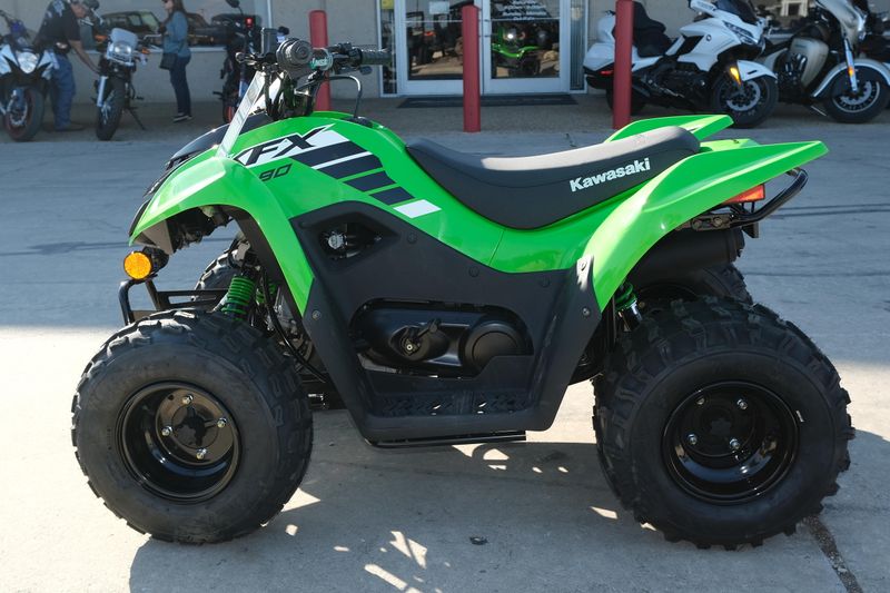 2025 Kawasaki KFX90 LIME GREENImage 10