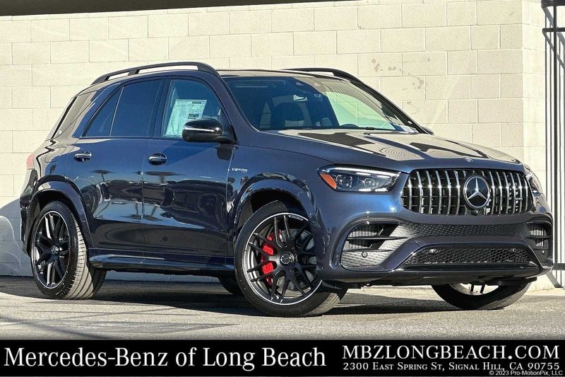 2024 Mercedes-Benz GLE-Class GLEGLE 63 S AMG in a TWILIGHT BLUE exterior color and AMG BAHIA BROWNinterior. SHELLY AUTOMOTIVE shellyautomotive.com 