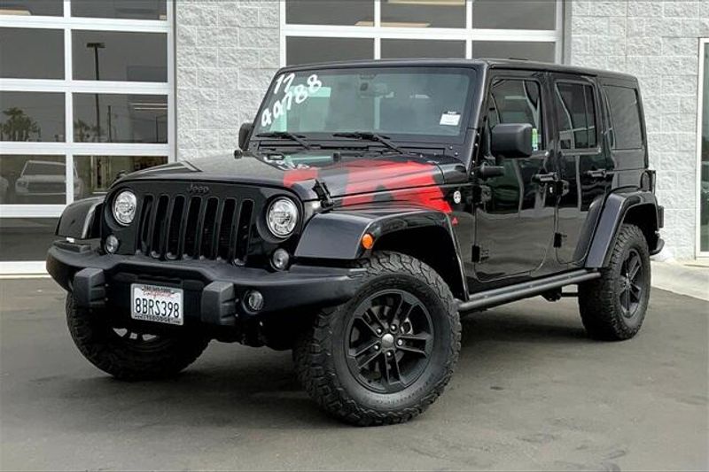 Used 2017 Jeep Wrangler JK Unlimited SaharaImage 1