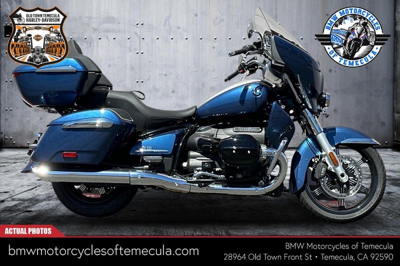 2023 BMW R 18 Transcontinental in a GRAVITY BLUE METALLIC exterior color. BMW Motorcycles of Temecula – Southern California (951) 506-6903 bmwmotorcyclesoftemecula.com 