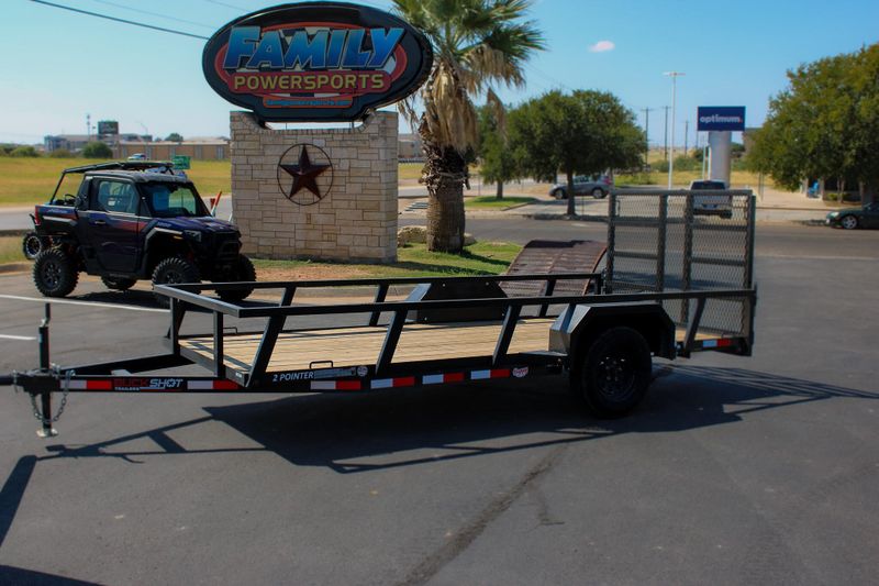 USED 2024 BUCKSHOT UTILITY TRAILER Image 1