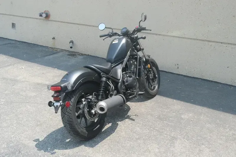 2025 Honda REBEL 500 ABS MATTE BLACK METALLIC Image 6