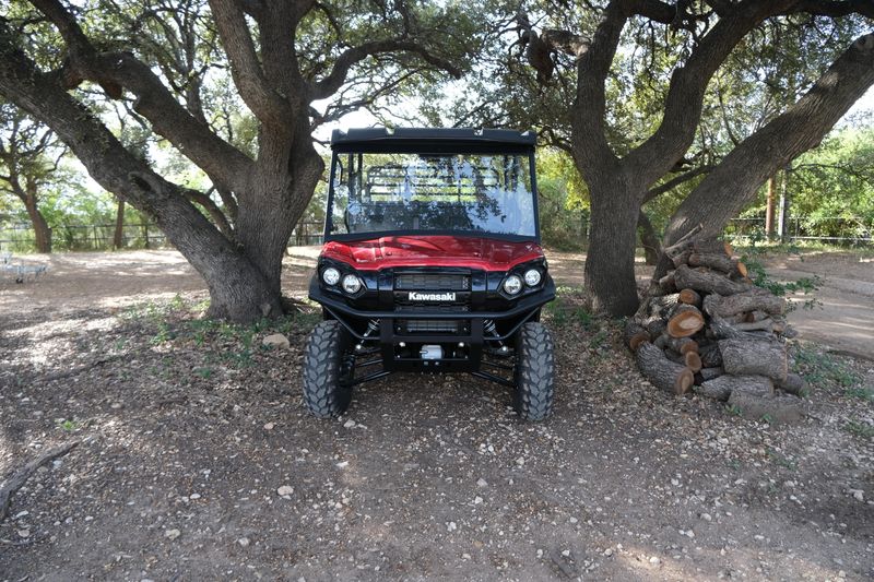 2025 Kawasaki MULE PRODXT 1000 LE CANDY PERSIMMON REDImage 8