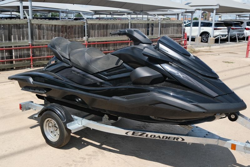 New 2025 Yamaha FX CRUISER SVHO WITH AUDIO BLACK Image 1
