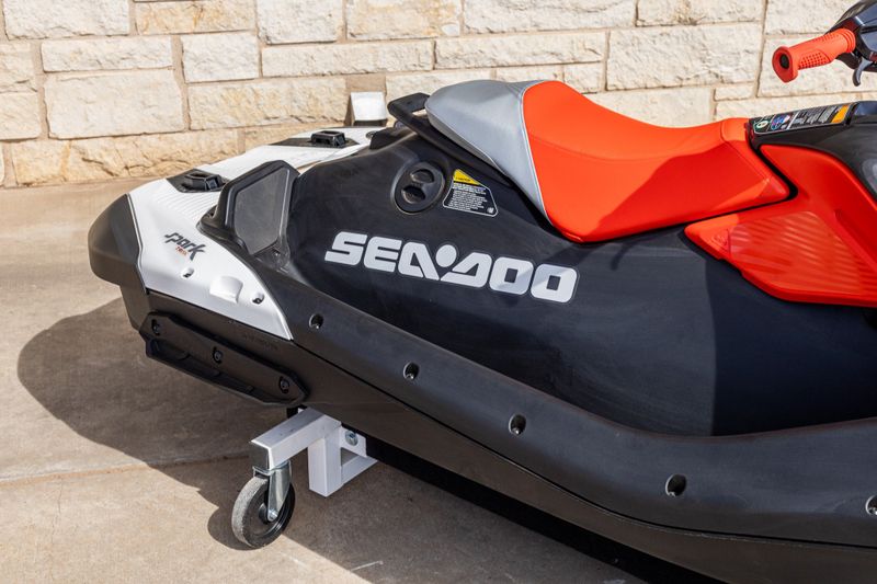 2024 SEADOO PWC SPARK TRIXX 90 AUD WH 1UP IBR 24  in a RED WHITE exterior color. Family PowerSports (877) 886-1997 familypowersports.com 
