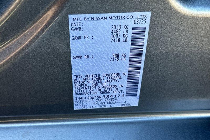 Used 2025 Nissan Altima 2.5 SVImage 25
