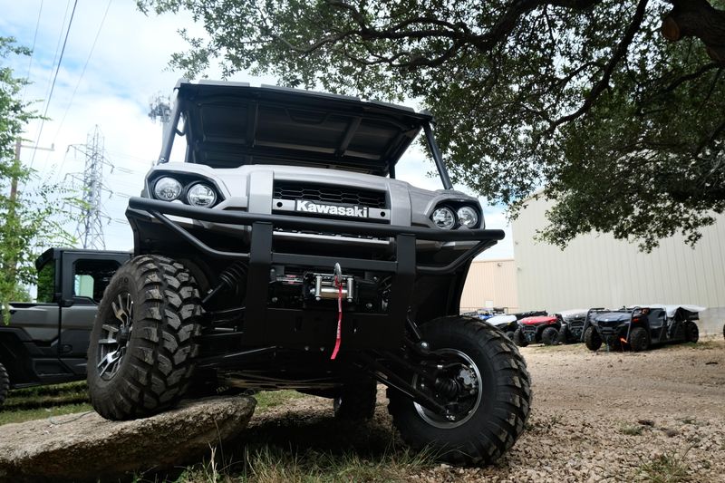 New 2026 Kawasaki MULE PROFXT 1000 LE RANCH EDITION METALLIC PHANTOM SILVER Image 12