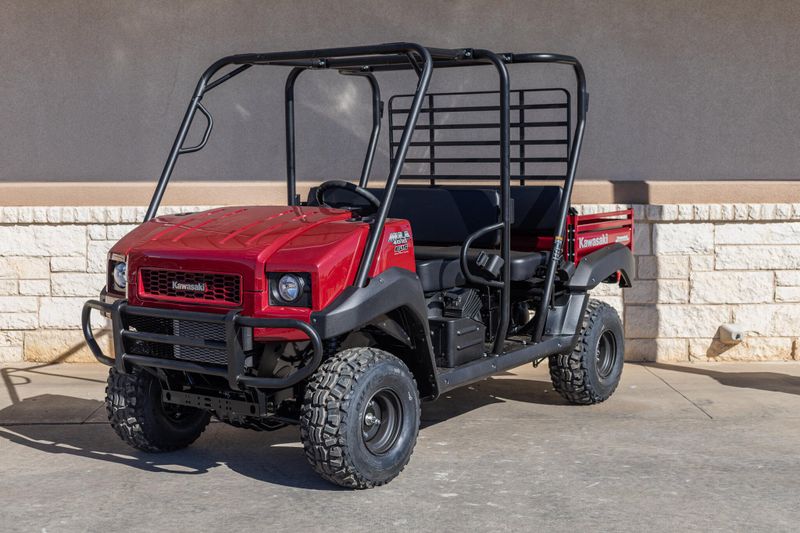 2025 Kawasaki MULE 4010 TRANS4X4 DARK ROYAL REDImage 6