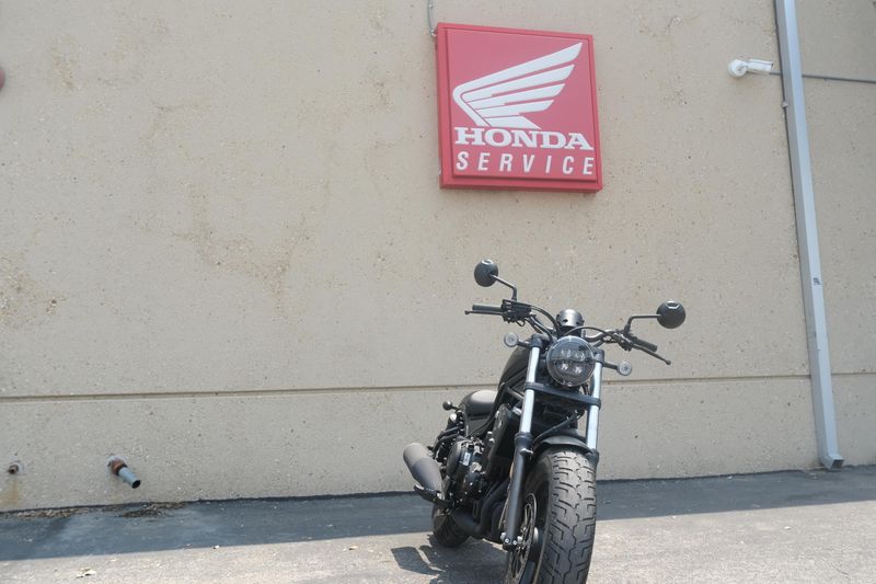 2025 Honda REBEL 500 MATTE BLACK METALLIC Image 21