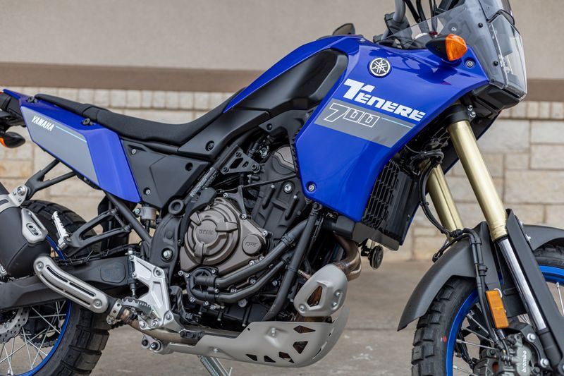 2024 YAMAHA Tenere 700 in a BLUE exterior color. Family PowerSports (877) 886-1997 familypowersports.com 