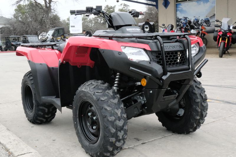 2025 Honda FOURTRAX RANCHER 4X4 HERO REDImage 8