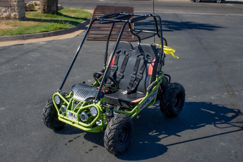 2024 TRAILMASTER MINI XRXR GREEN  in a GREEN exterior color. Family PowerSports (877) 886-1997 familypowersports.com