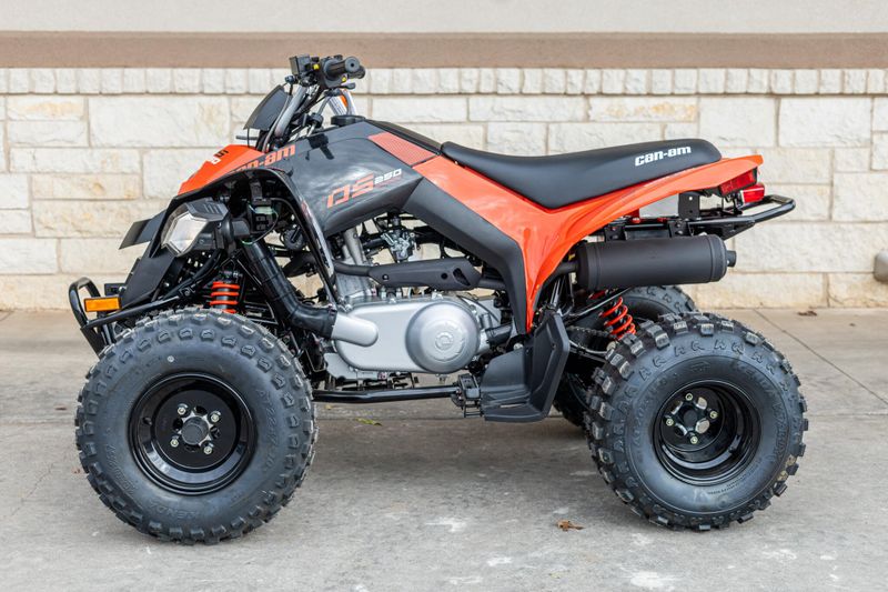 2025 Can-Am DS 250 BLACK AND CANAM RED Image 6