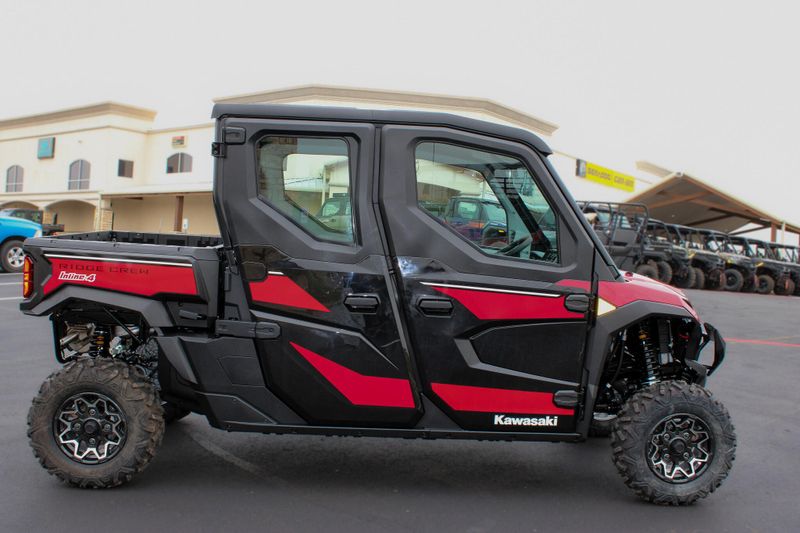 2025 Kawasaki RIDGE CREW HVAC CANDY PERSIMMON RED Image 2