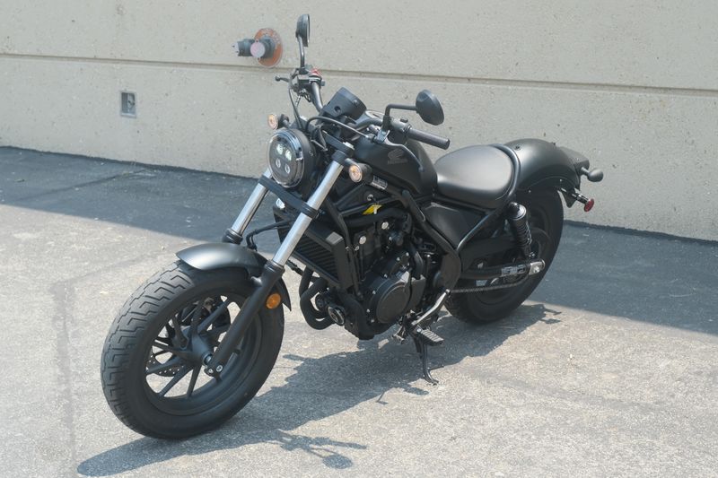 2025 Honda REBEL 500 ABS MATTE BLACK METALLIC Image 8