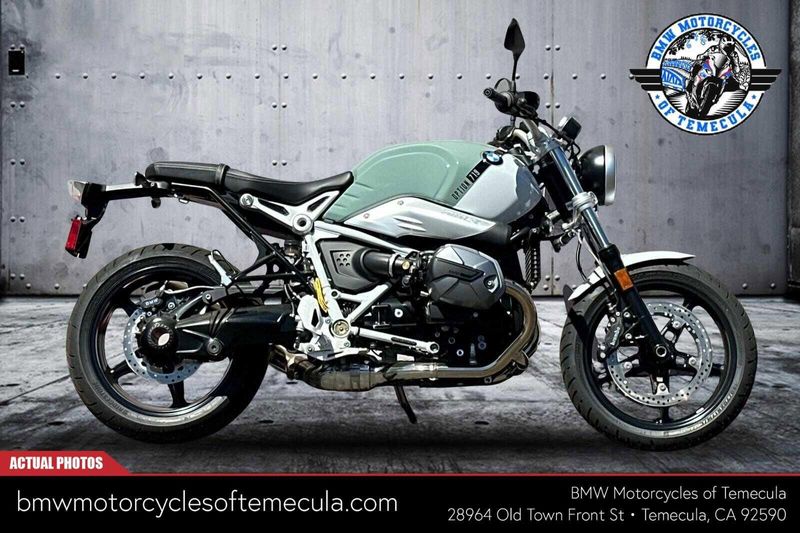 2023 BMW R nineT in a OPTION 719 UNDERGROUND/LI exterior color. BMW Motorcycles of Temecula – Southern California (951) 506-6903 bmwmotorcyclesoftemecula.com 