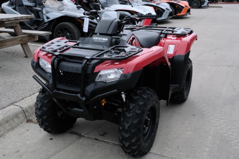 2025 Honda FOURTRAX RANCHER 4X4 HERO REDImage 11