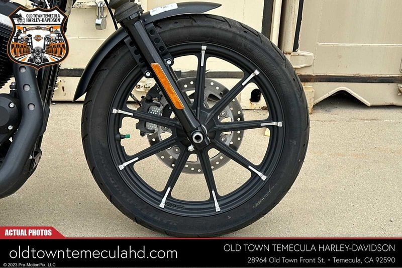 2022 Harley-Davidson Sportster in a BLACK DENIM exterior color. BMW Motorcycles of Temecula – Southern California (951) 506-6903 bmwmotorcyclesoftemecula.com 