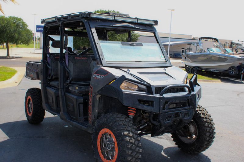 2014 Polaris RANGER CREW 900 EPS LE MATTE METALLIC SUNSET RED Image 1