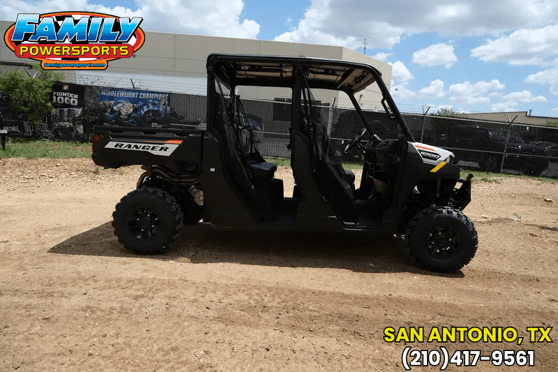 2025 Polaris RANGER CREW 1000 PREMIUM WHITE LIGHTNINGImage 1