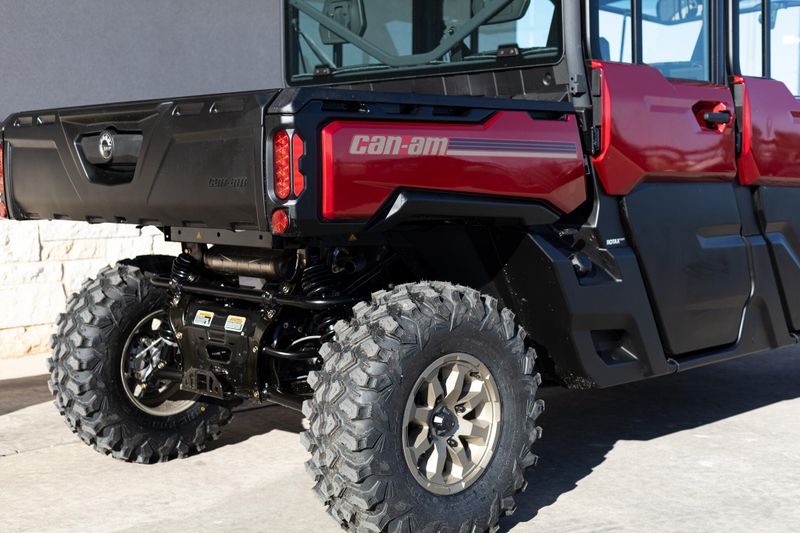 2025 Can-Am DEFENDER MAX LIMITED CAB HD10 FIERY REDImage 10