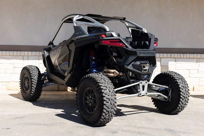 2024 POLARIS RZR PRO R ULTIMATE  MATTE HEAVY METAL in a SILVER exterior color. Family PowerSports (877) 886-1997 familypowersports.com 