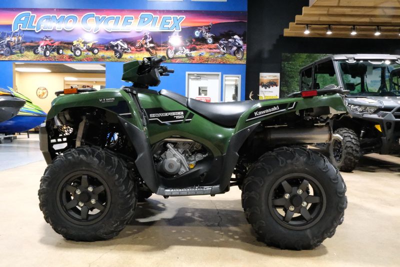 2024 Kawasaki BRUTE FORCE 750 TIMBERLINE GREENImage 10