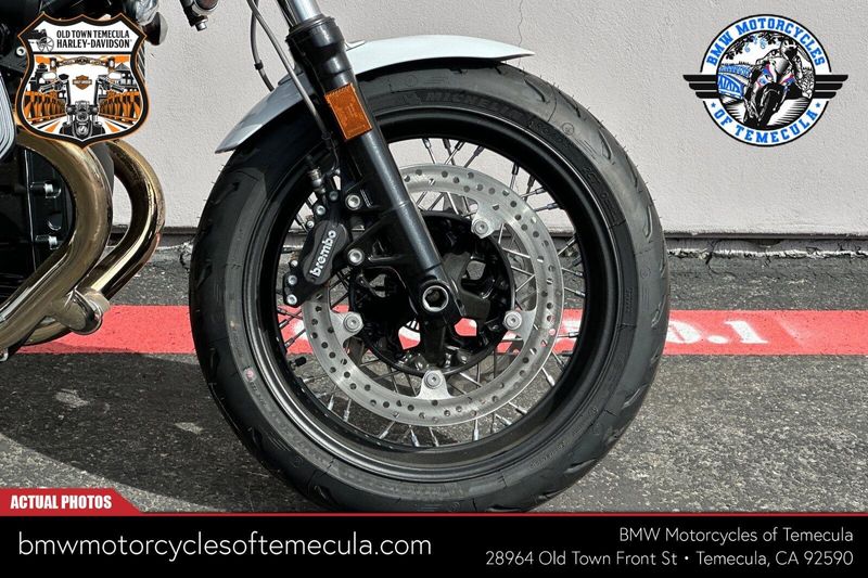 2023 BMW R nineT in a OPTION 719 POLLUX METALLIC exterior color. BMW Motorcycles of Temecula – Southern California (951) 506-6903 bmwmotorcyclesoftemecula.com 