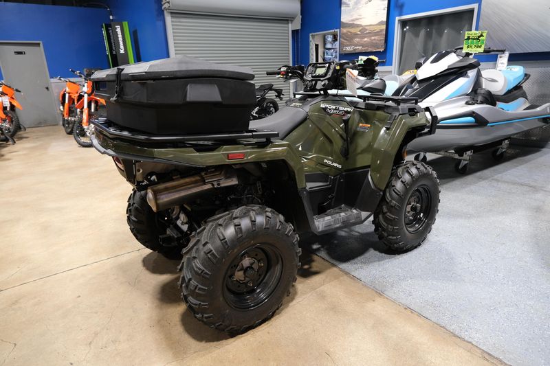 2025 Polaris SPORTSMAN 450 HO UTILITY SAGE GREENImage 3