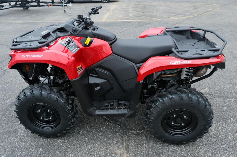 2025 Can-Am OUTLANDER DPS 500 LEGION RED Image 3