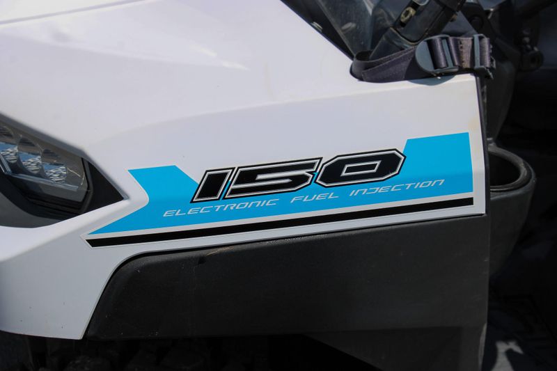 2022 Polaris RANGER 150 EFI WHITE LIGHTNING AND SKY BLUE Image 11