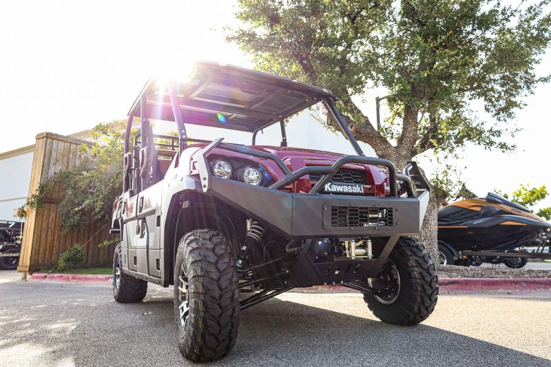 New 2026 Kawasaki MULE PROFXT 1000 LE PLATINUM RANCH EDITION  METALLIC DEEP RED Image 33