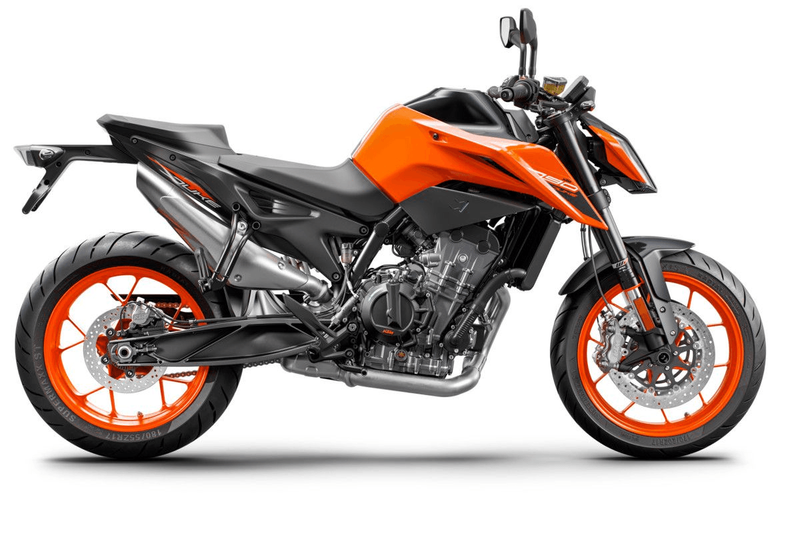 2020 KTM Duke 790 in a Black / Orange exterior color. San Jose BMW Motorcycles 555-555-5555 sjbmw.com 