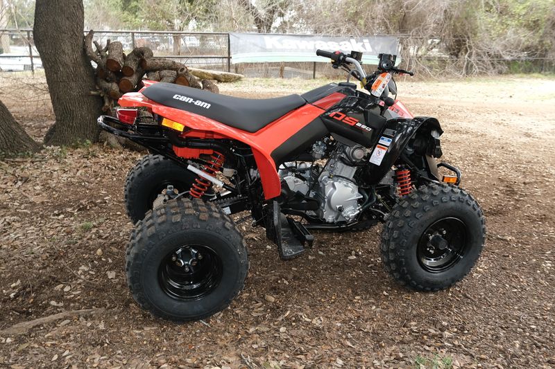 2025 Can-Am DS 250 BLACK AND CANAM REDImage 11