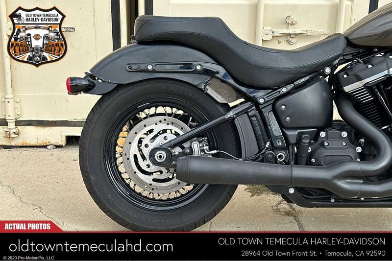 2020 Harley-Davidson Softail in a RIVER ROCK GRAY W/PINSTRIPE exterior color. BMW Motorcycles of Temecula – Southern California (951) 506-6903 bmwmotorcyclesoftemecula.com 