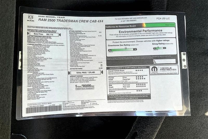 2025 Ram 2500 Tradesman photo 12