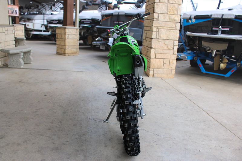 2025 Kawasaki KLX 140R F LIME GREEN Image 2