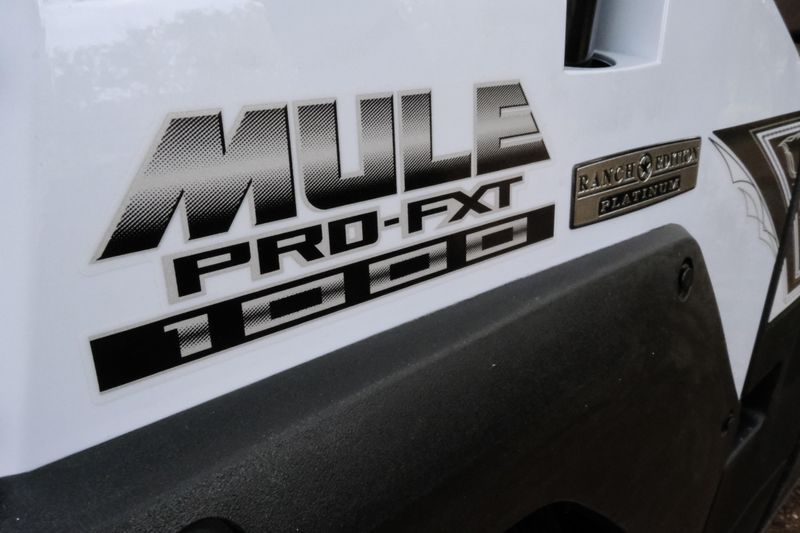 2025 Kawasaki MULE PROFXT 1000 PLATINUM RANCH EDITION METALLIC STARDUST WHITEImage 2