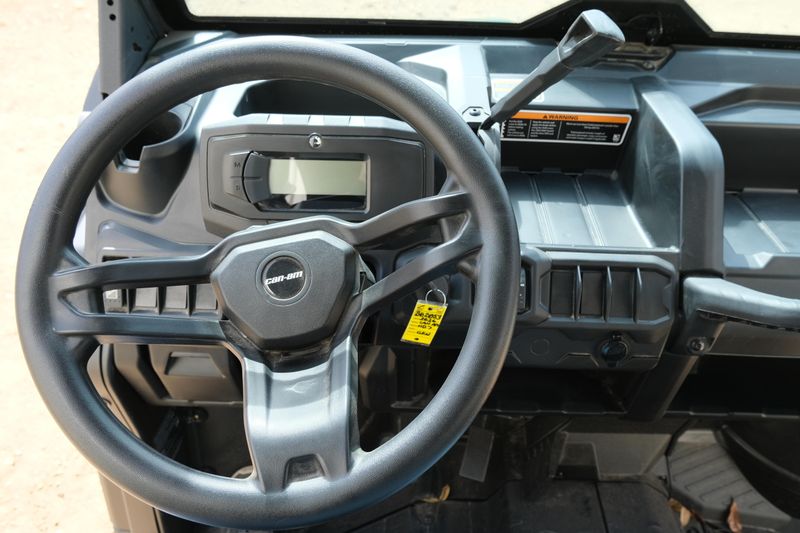 NEW 2026 CAN-AM DEFENDER MAX DPS HD7  in a COMPASS GREEN exterior color. Family PowerSports (877) 886-1997 familypowersports.com 