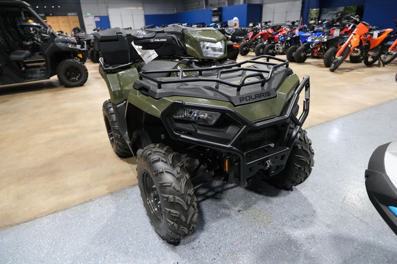 2025 Polaris SPORTSMAN 450 HO UTILITY SAGE GREENImage 2