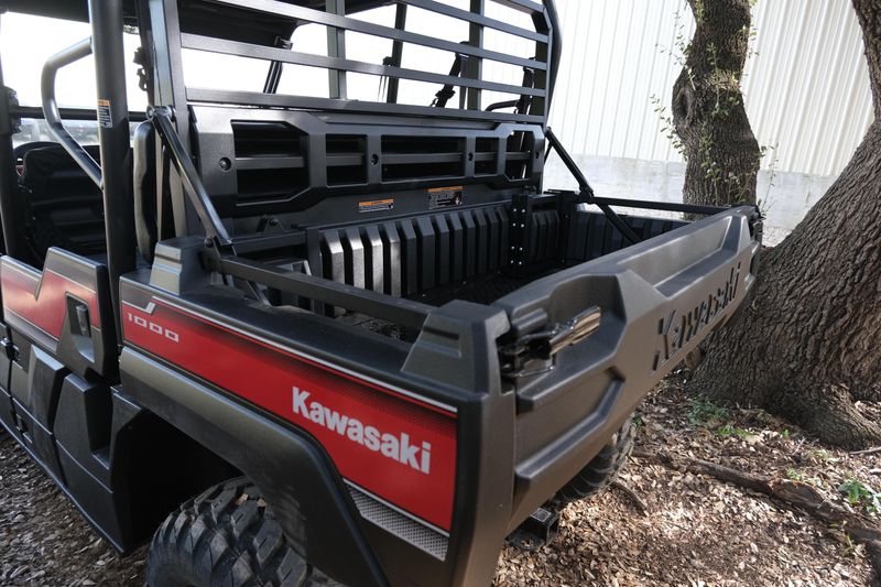 2025 Kawasaki MULE PRODXT 1000 LE CANDY PERSIMMON REDImage 11