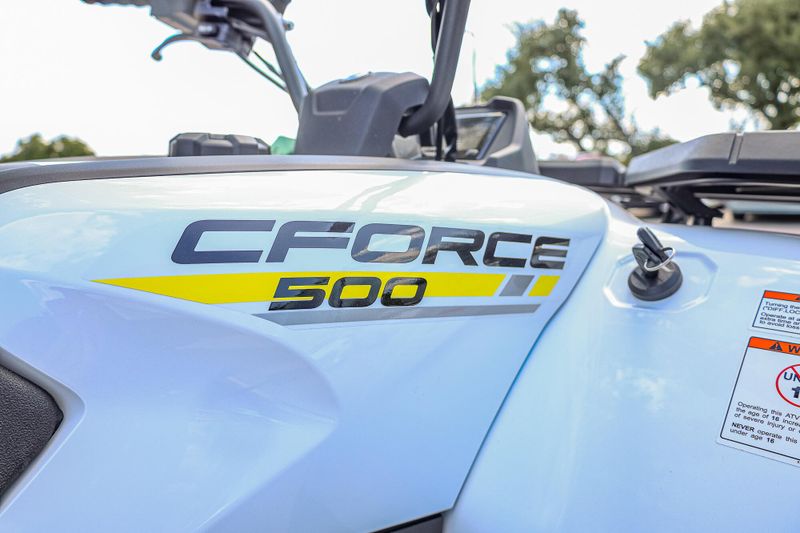 2025 CFMOTO CFORCE 500 S  PEARL WHITEImage 17