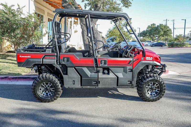 2025 Kawasaki MULE PROFXT 1000 LE RANCH EDITION METALLIC DEEP REDImage 9