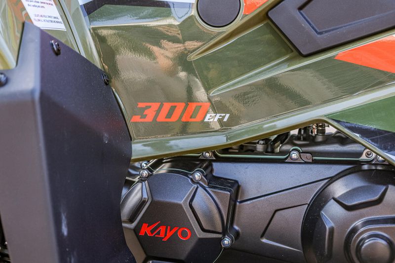 New 2025 KAYO BULL 300 EFI GREEN Image 15