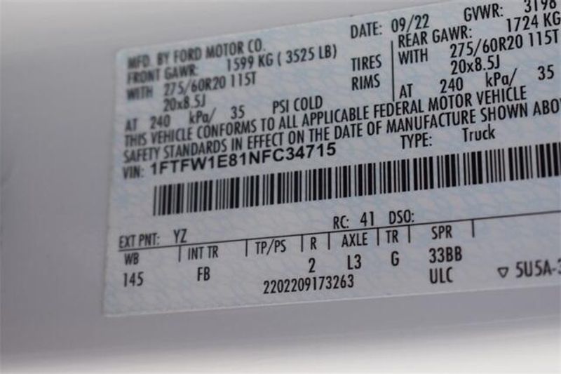 Used 2022 Ford F-150 XLTImage 38