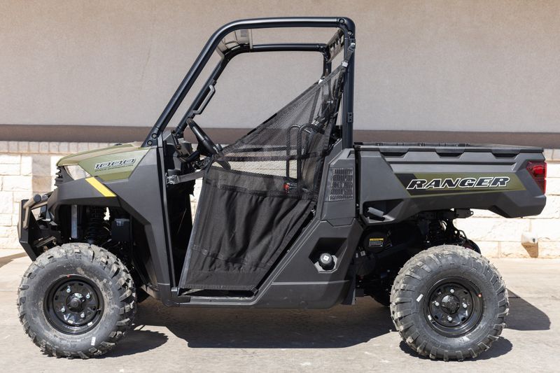 2024 POLARIS RANGER 1000 EPS  SAGE GREEN in a GREEN exterior color. Family PowerSports (877) 886-1997 familypowersports.com 